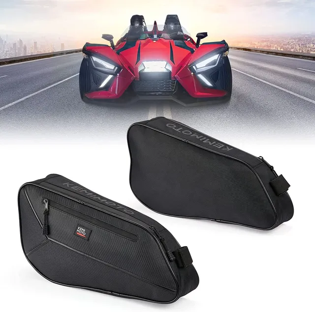 Kemimoto Slingshot borse laterali coppia idrorepellenti