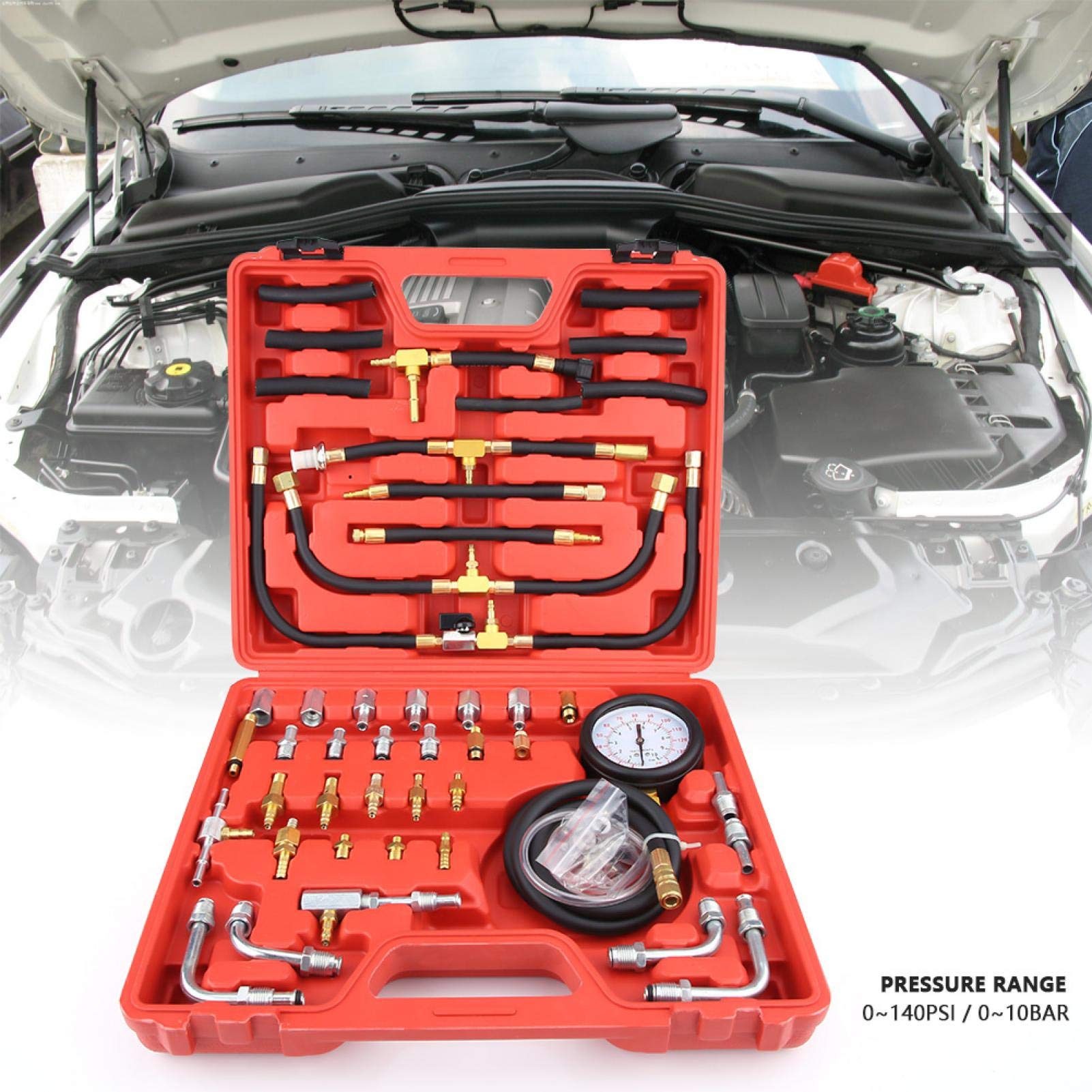 Kuuleyn kit tester pressione carburante 0-10 bar