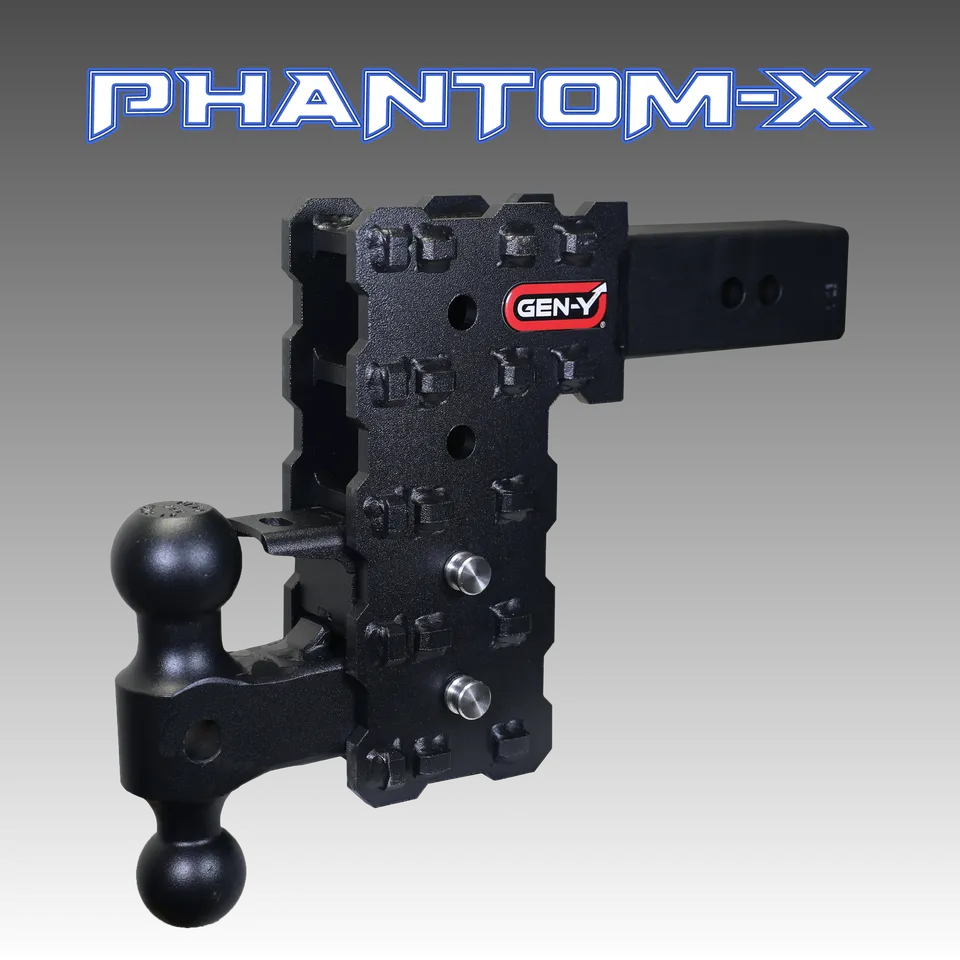 GEN-Y Hitch PHANTOM-X 16K Gancio Traino 2,5" Acciaio