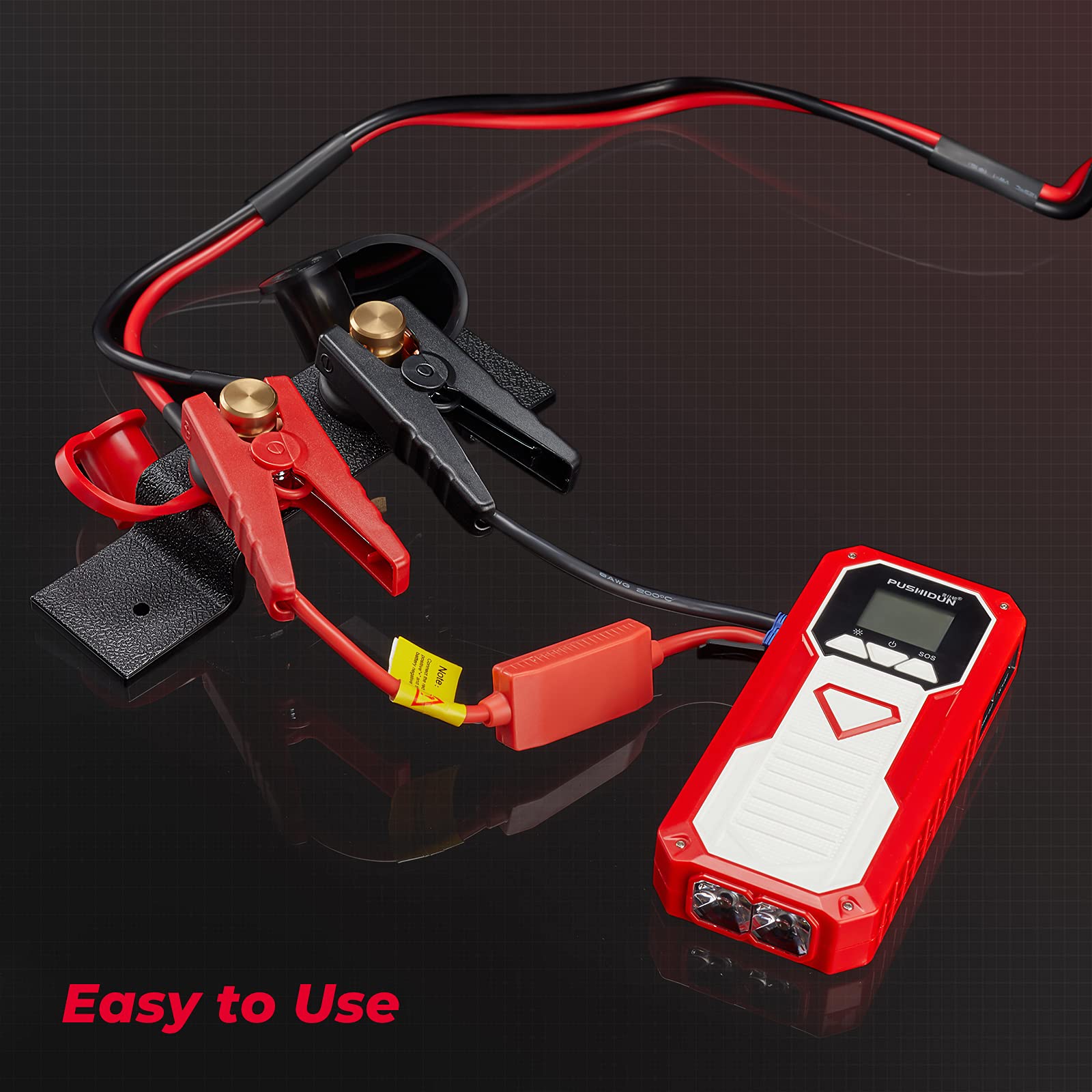 Kemimoto Kit terminali batteria remoti rame 1,2 m