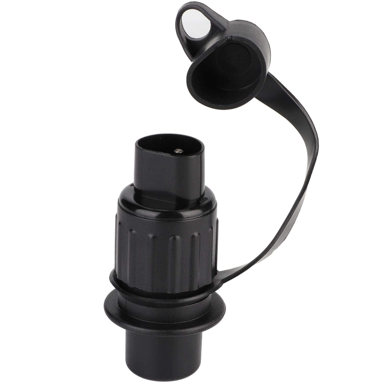Kuuleyn Adattatore Rimorchio 3 Pin Spina Nero Plastica Luci
