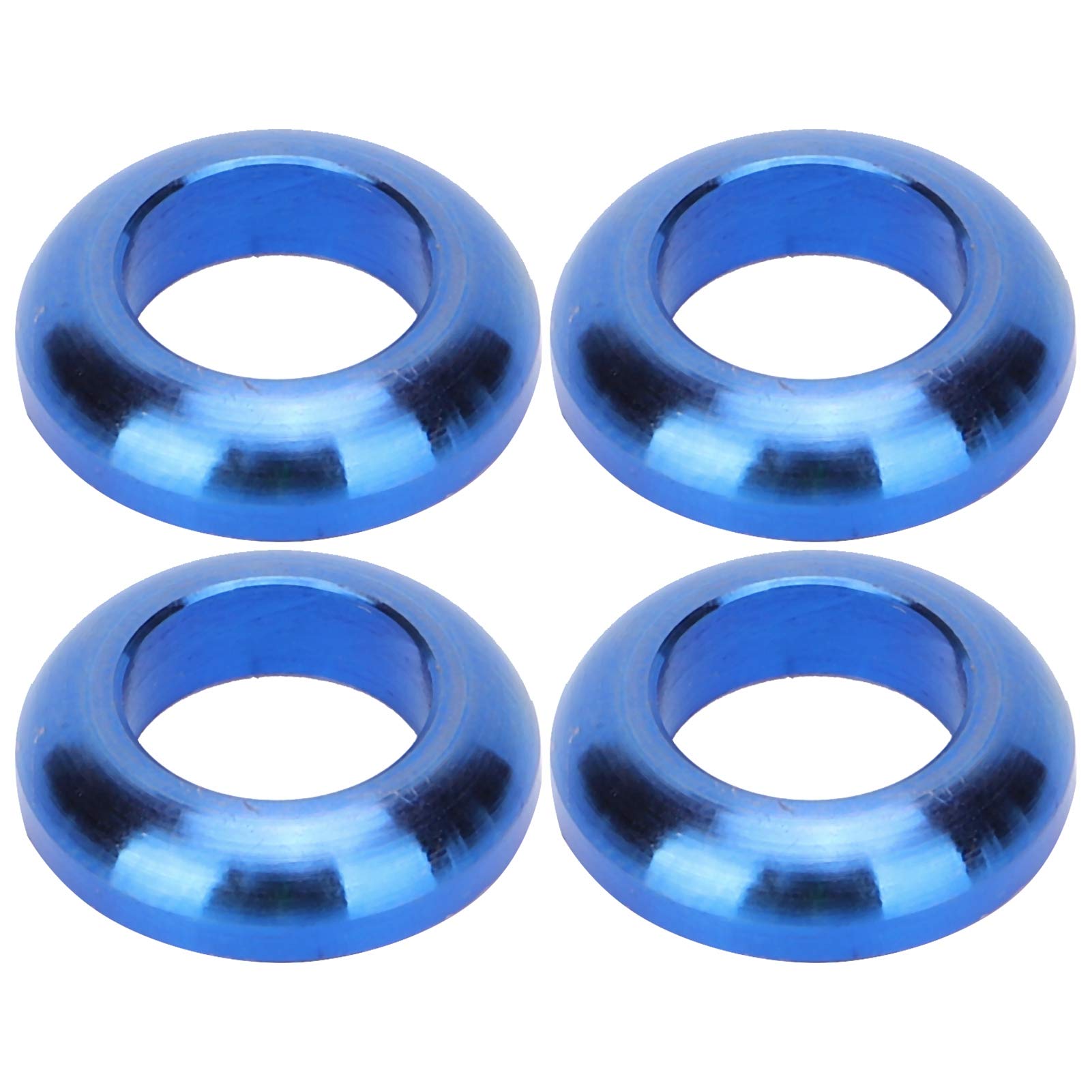 Kuuleyn Viti Freno Bici M6 Titanio Blu 4 Pezzi
