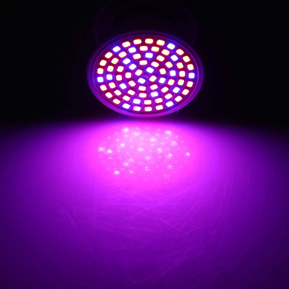 Kuuleyn Lampada LED Grow E27 36W 72 LED Spettro Completo