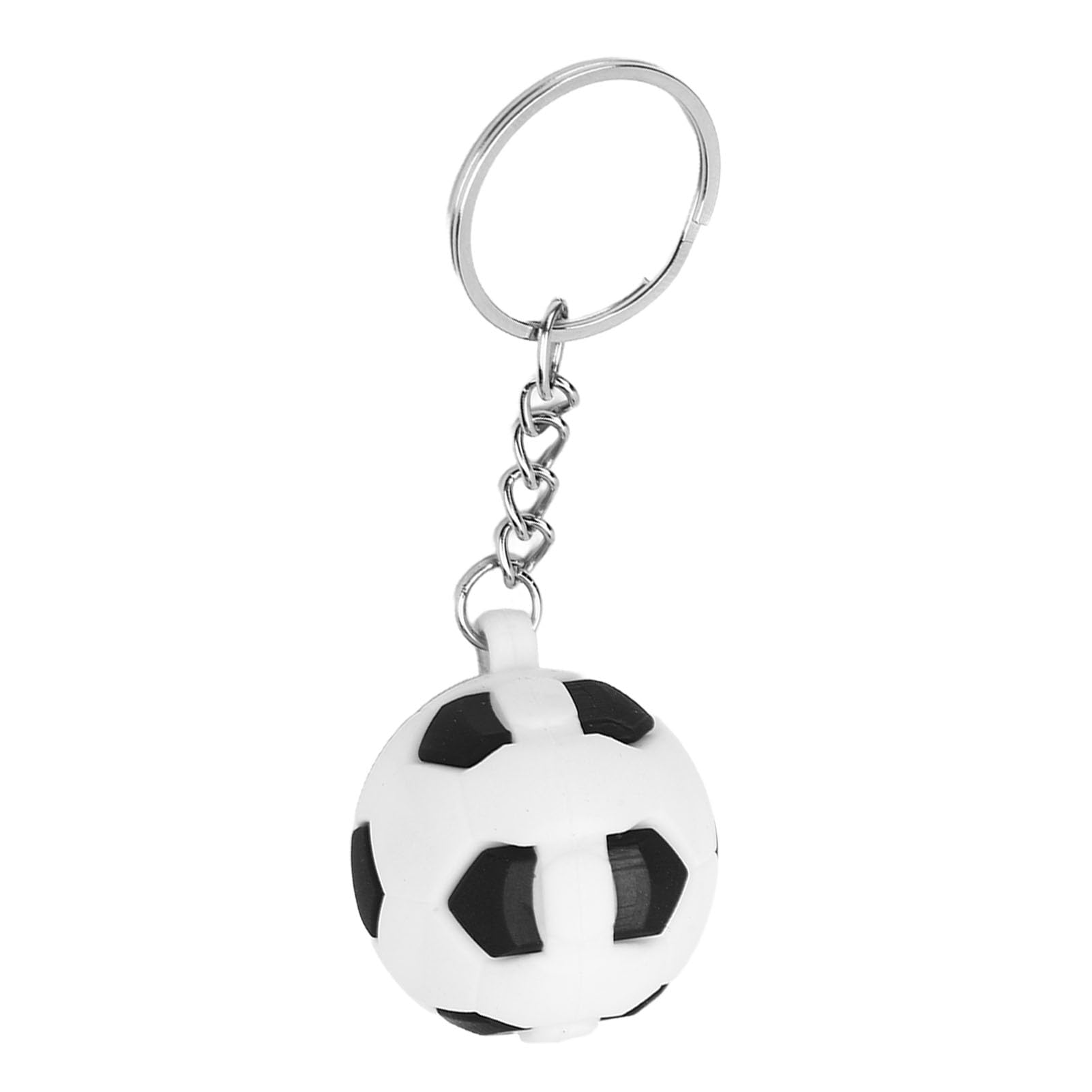 AOWINHIT Portachiavi pallone calcio 3,3 cm PVC