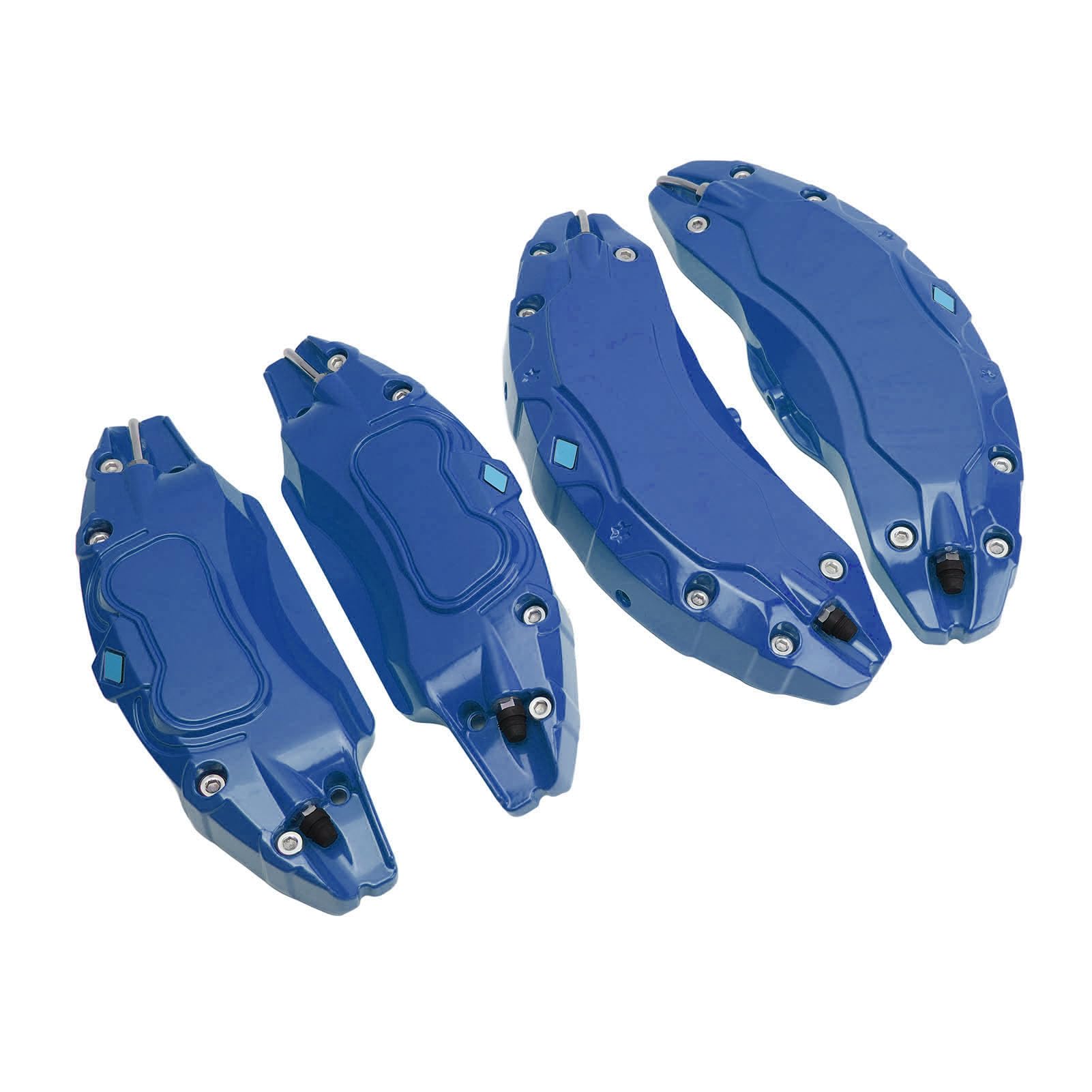 AOWINHIT Copripinze Freno Auto Lega Blu 4 Pezzi