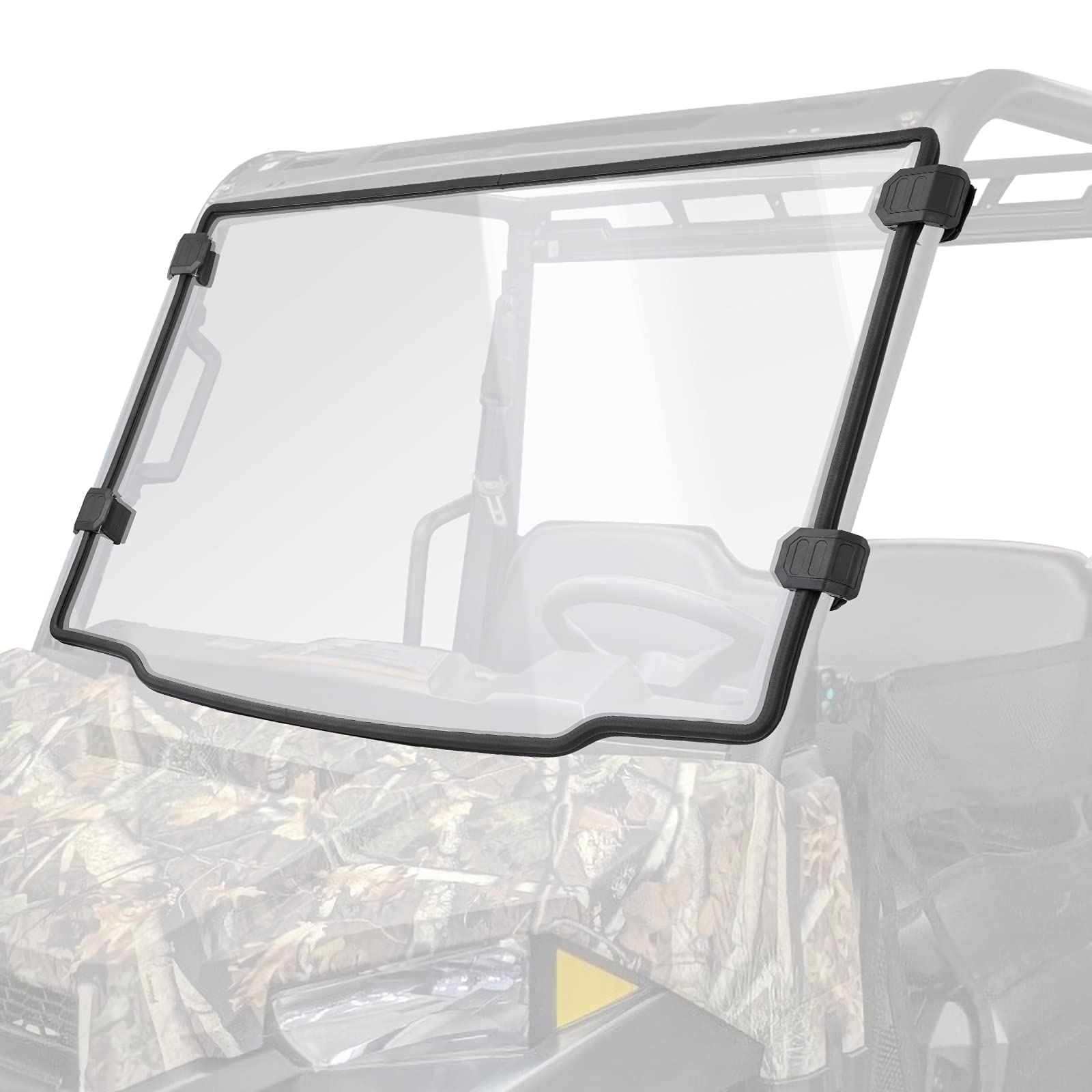 Kemimoto Ranger Midsize 500 570 parabrezza anteriore intero antishock