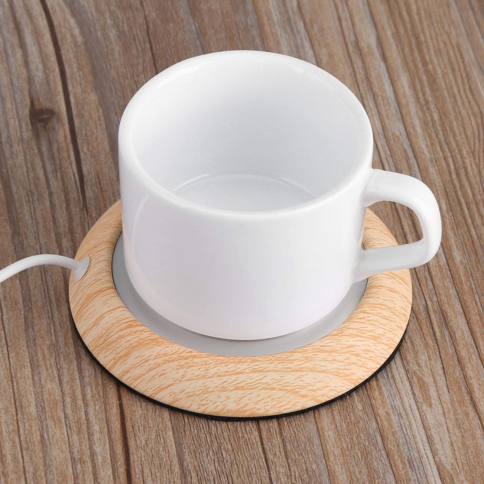 Kuuleyn Scaldatazze USB Legno Colore Chiaro 5V