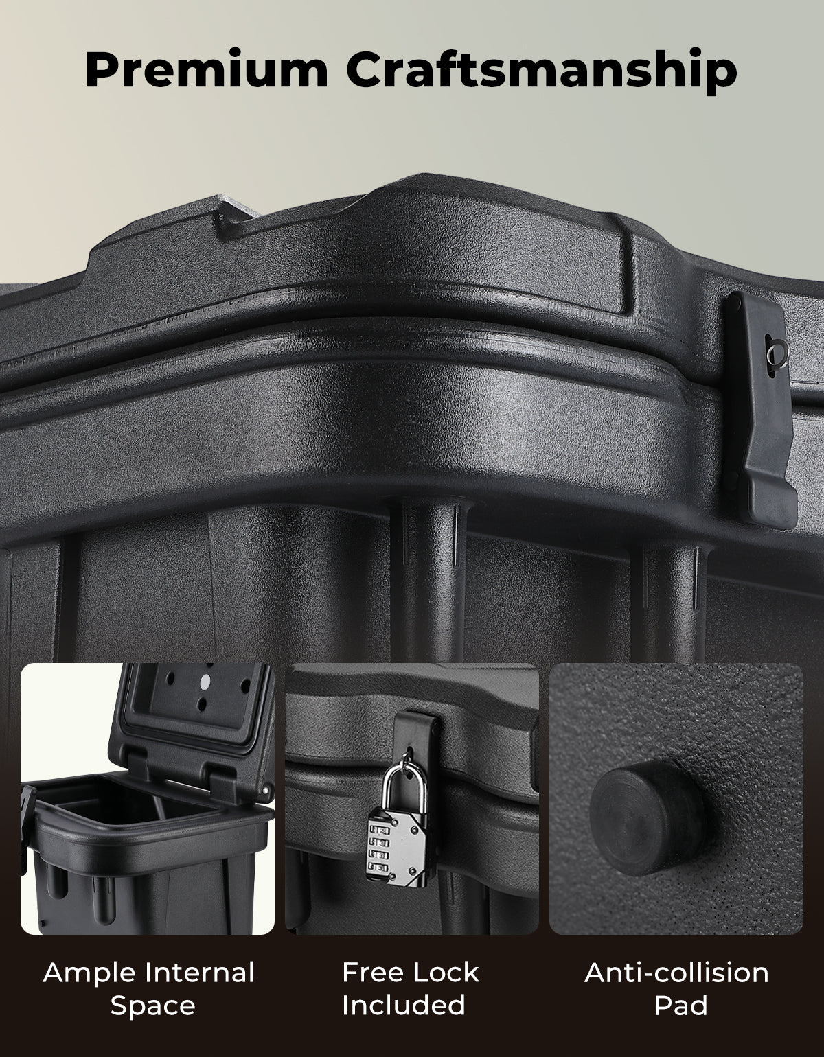 Kemimoto Ranger B0113-01201BK bauletto 20L nero