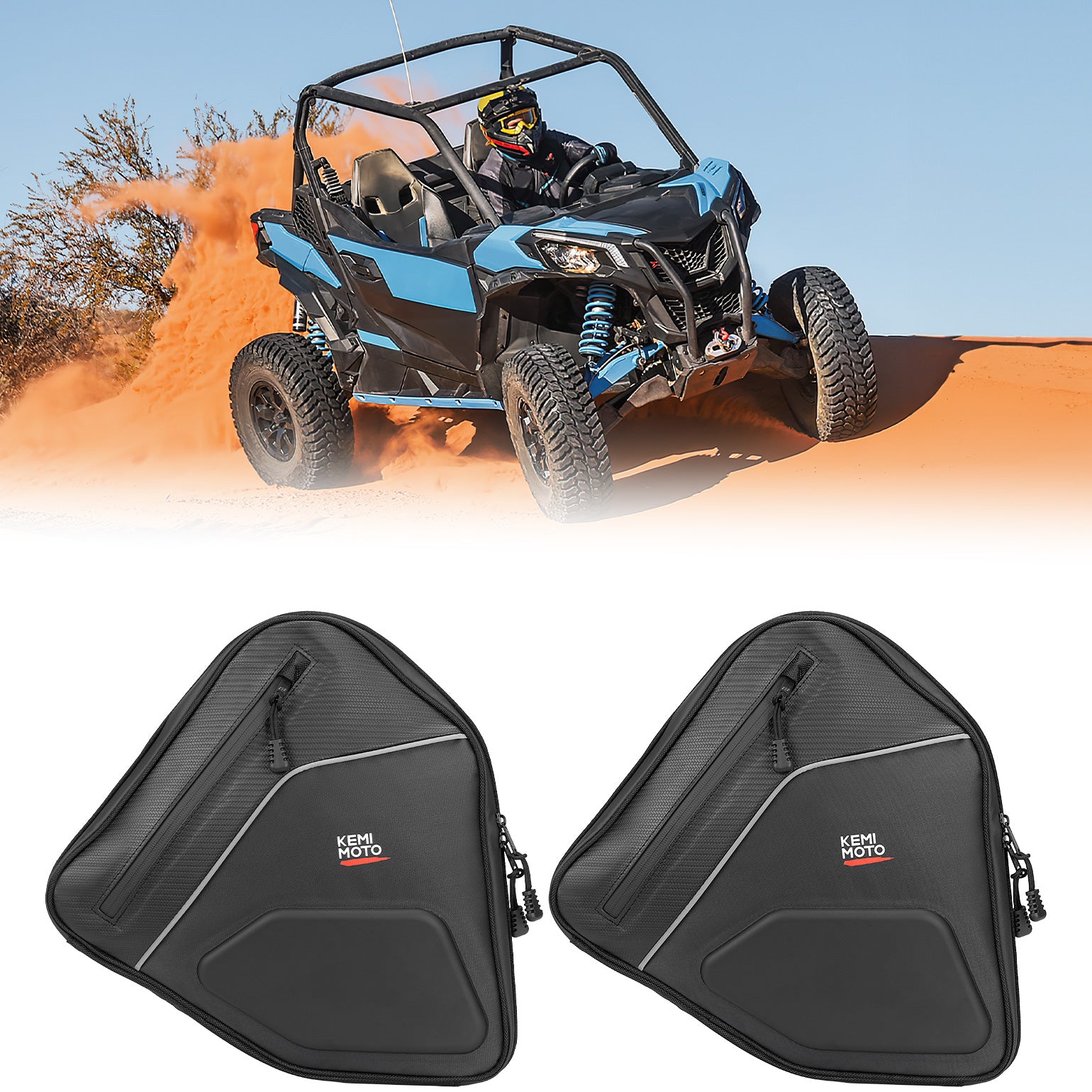 Kemimoto Maverick Sport borsello portiera EVA coppia 4L impermeabile