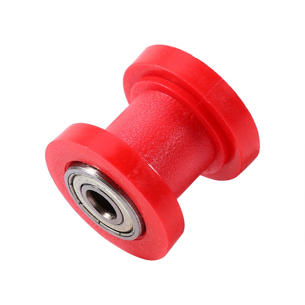 Kuuleyn ID 8 mm puleggia guidacatena rossa pit bike nylon