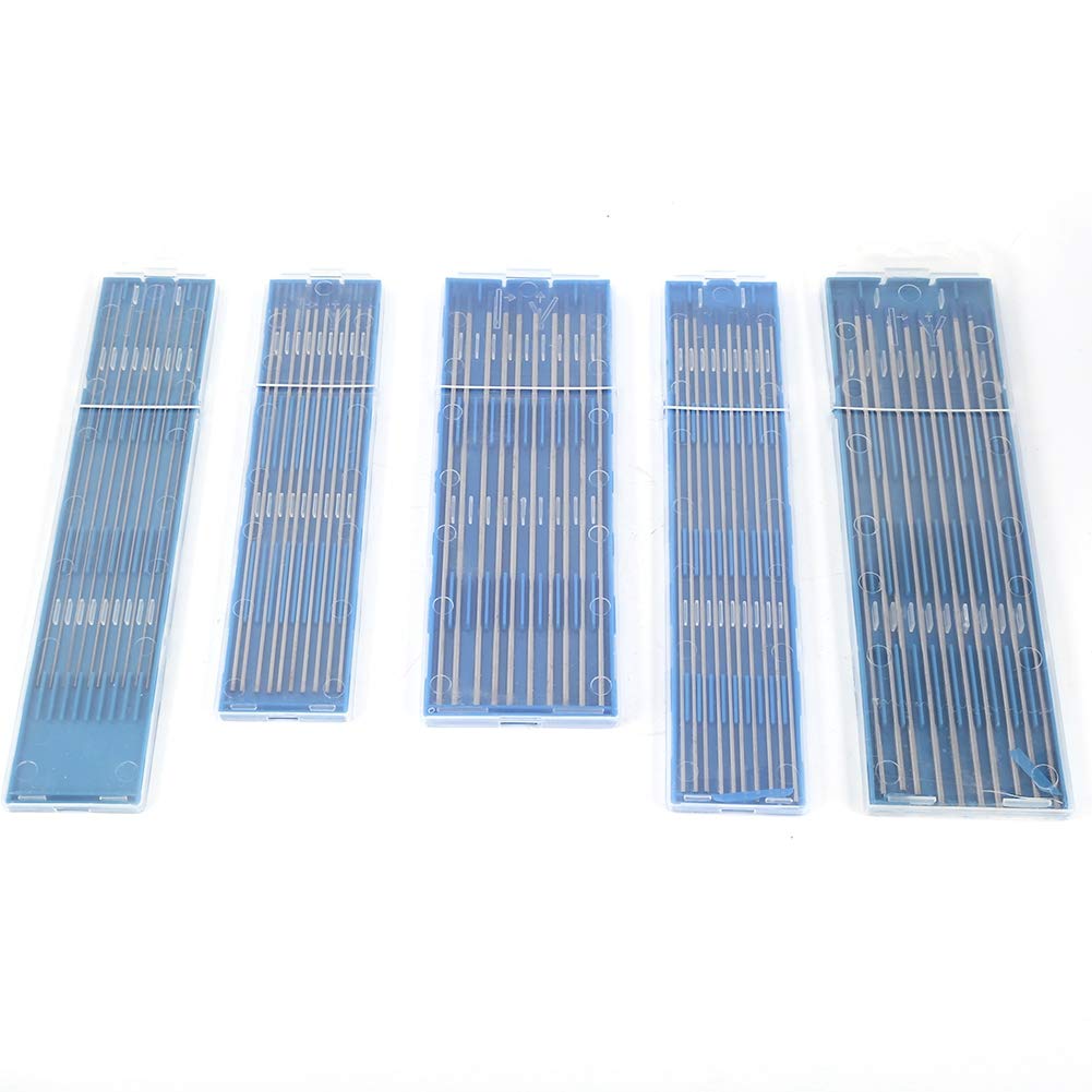 Kuuleyn elettrodi tungsteno TIG blu 2,4x175 mm 10 pezzi lantanio