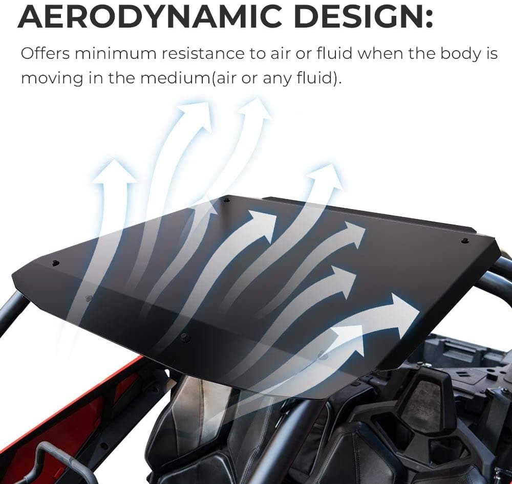 Kemimoto RZR XP 1000 tetto alluminio nero 2 posti