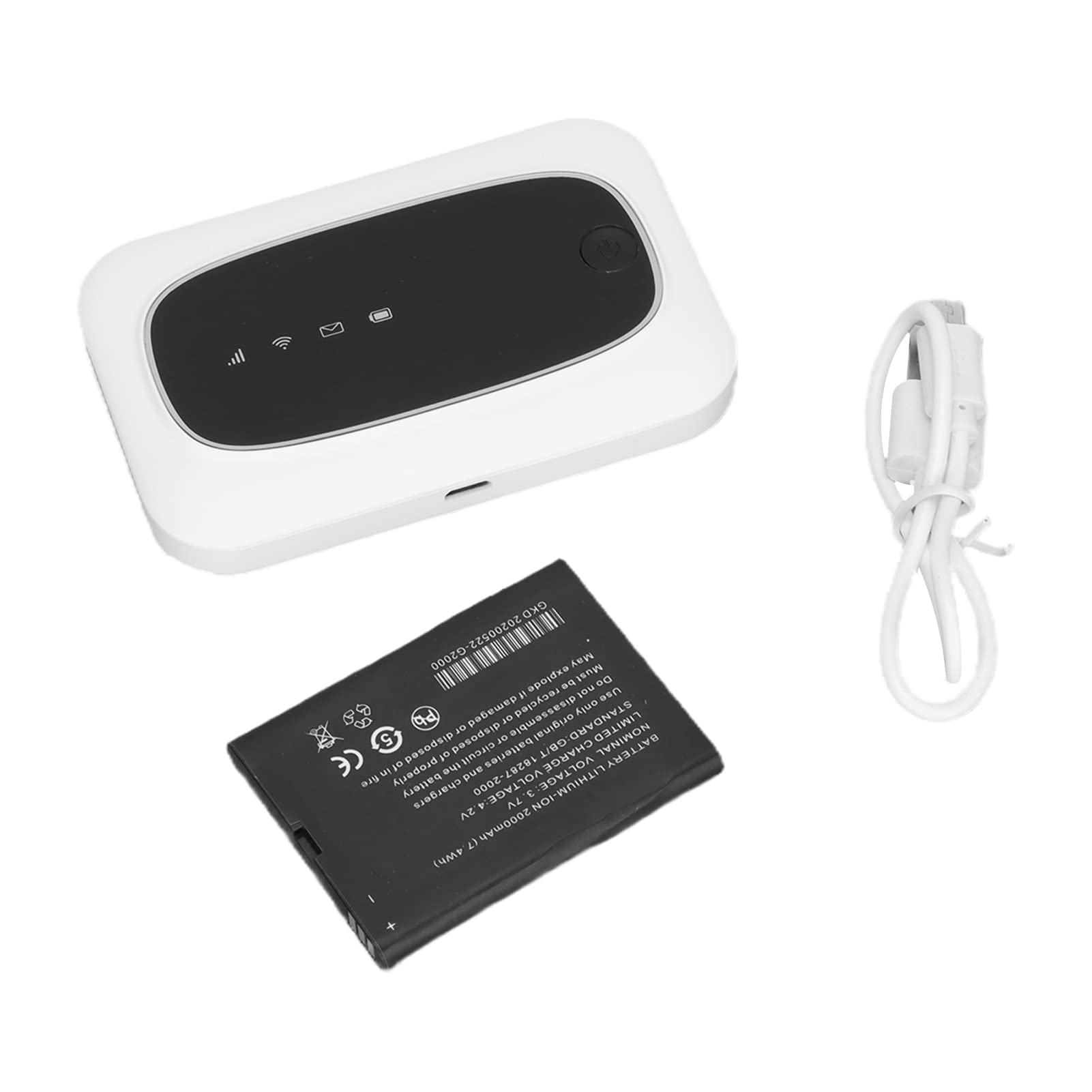 AOWINHIT M6 Hotspot WiFi 4G LTE bianco 2000 mAh