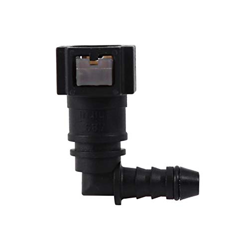 Kuuleyn Raccordo Tubo Benzina 7,89 mm Curvo in Nylon