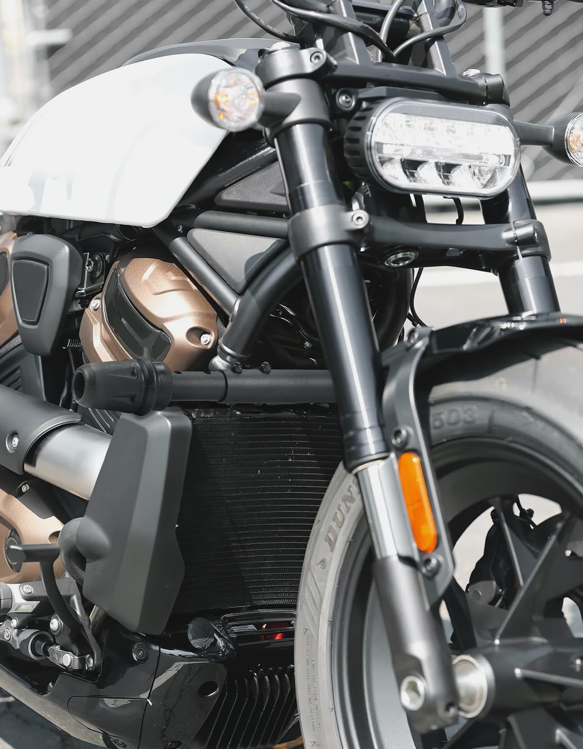 KEMIMOTO Sportster S RH1250 paramotore anteriore in ferro