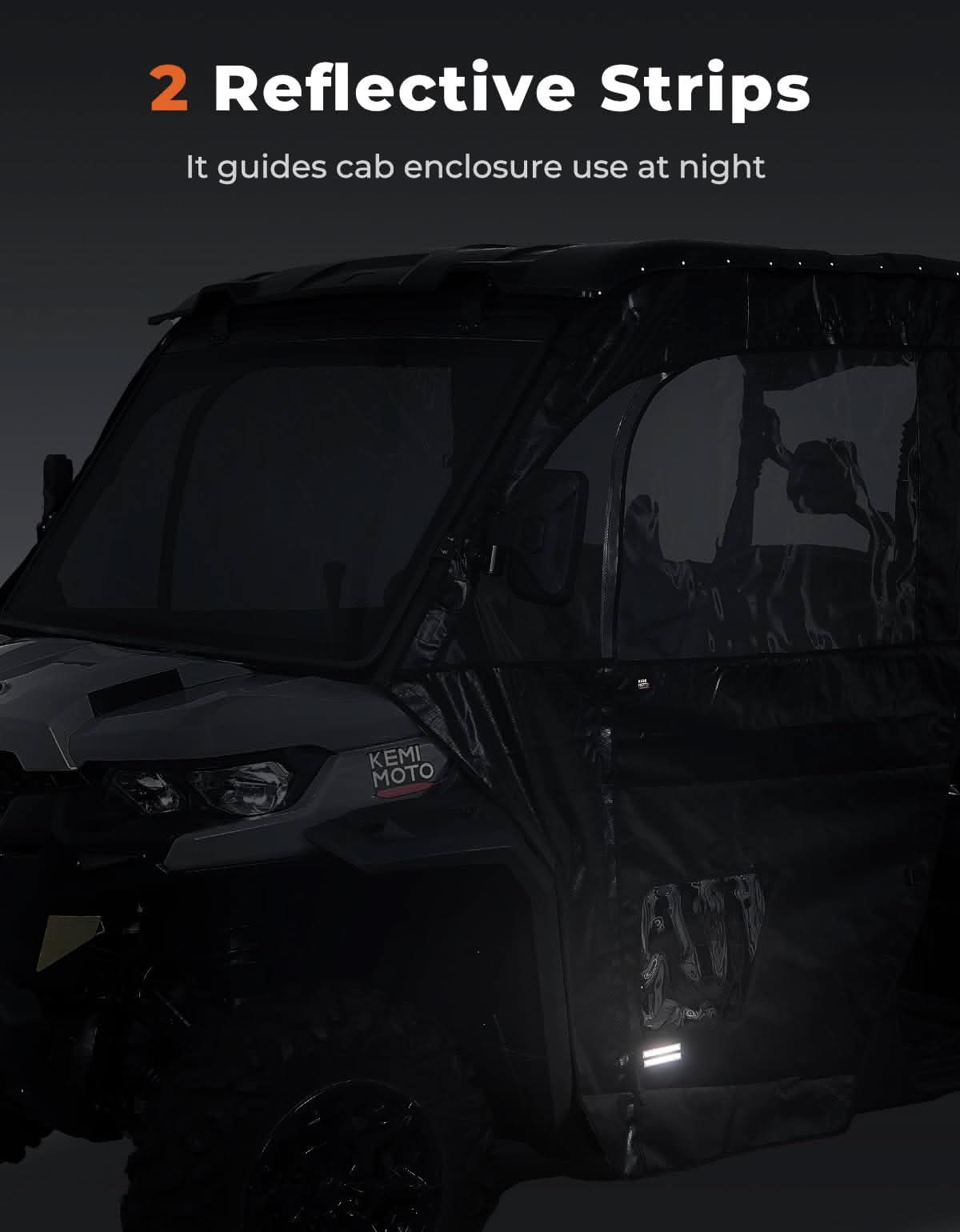 KEMIMOTO Defender HD porte morbide complete con specchi