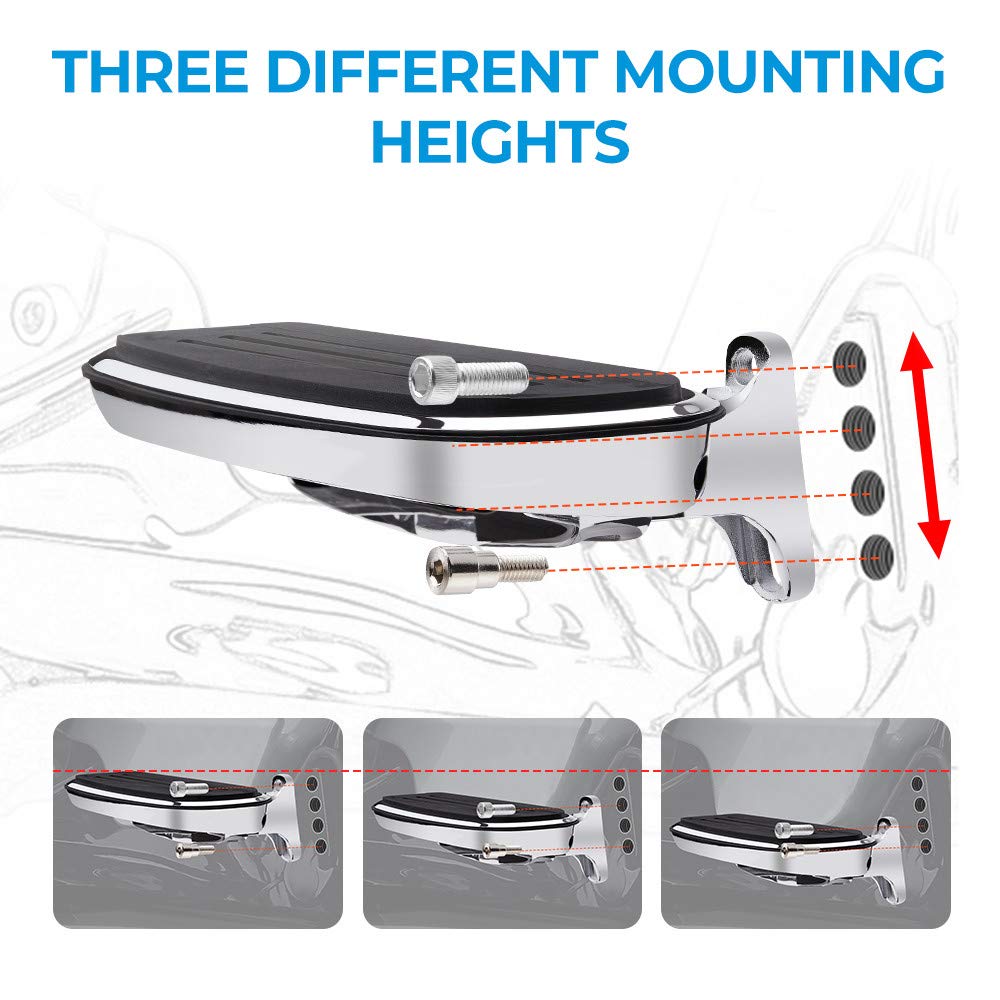 Kemimoto Touring pedane passeggero pieghevoli coppia