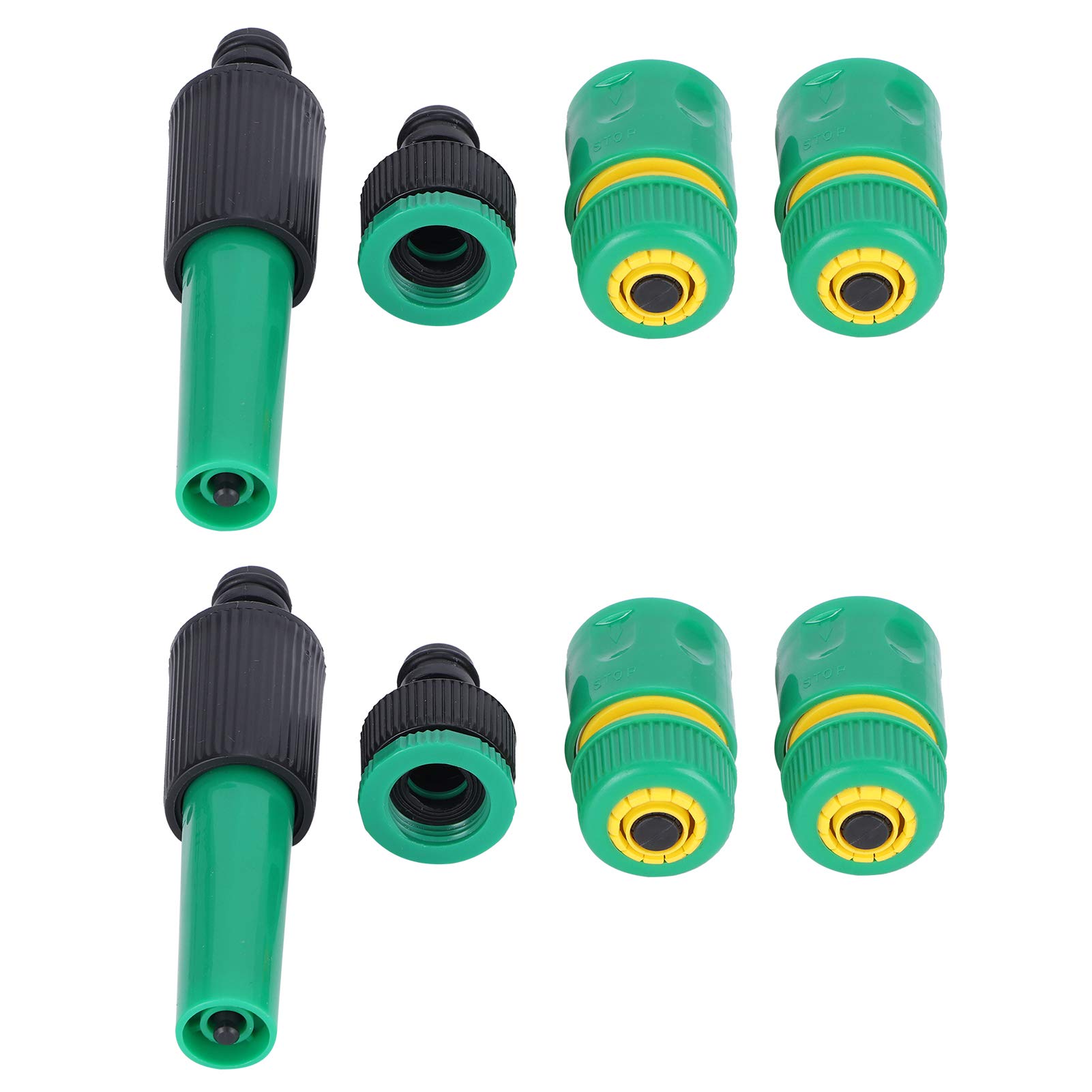 Kuuleyn Raccordo Rapido Tubo G1/2 2 Pezzi Innesto ABS Tenuta