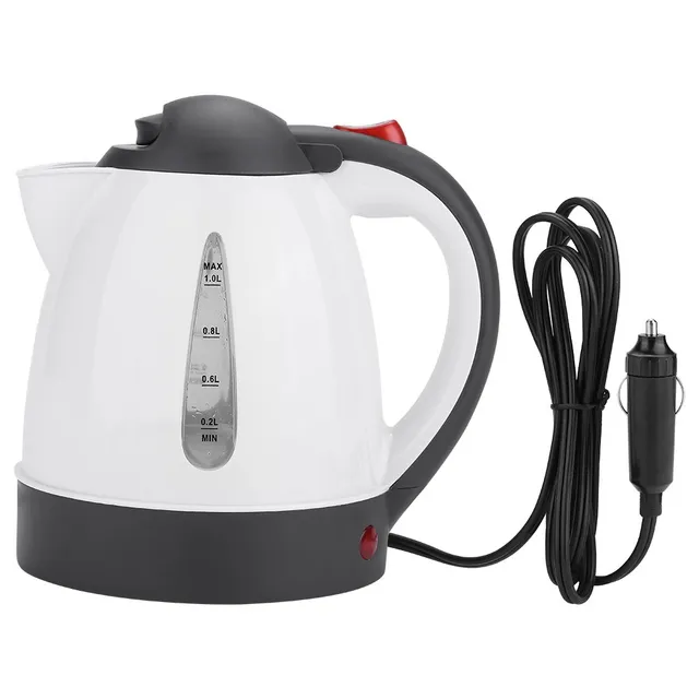 Kuuleyn Bollitore Elettrico Auto 24V 1000 ml Acciaio Inox