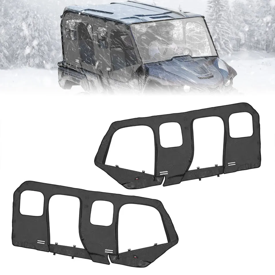 Kemimoto Wolverine X4 porte superiori trasparenti 2018-2020