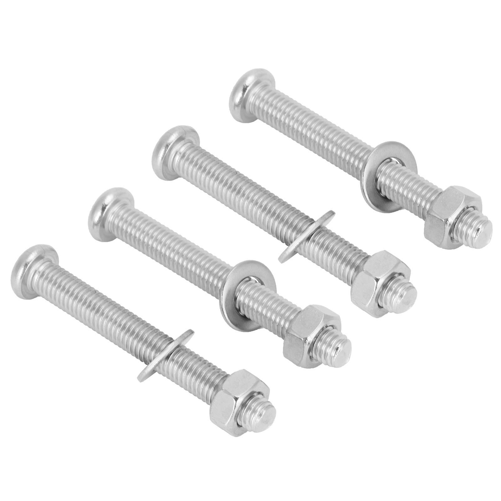 Hapivida Kit Bulloni Scala Piscina Inox 12 Pezzi 67 mm
