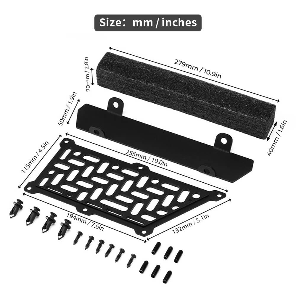 Kemimoto Maverick X3 parafanghi + kit insonorizzazione set