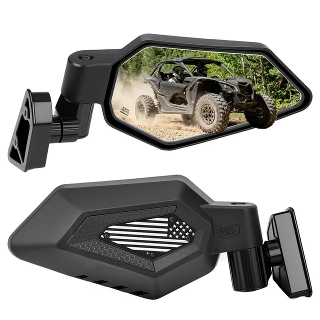 KEMIMOTO Maverick X3 specchietti laterali bandiera USA
