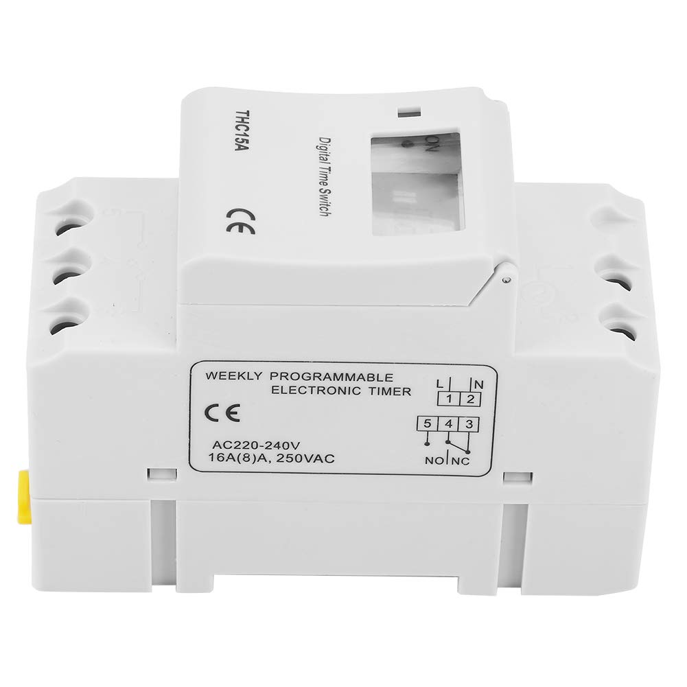 Kuuleyn THC15A Interruttore Orario 220V 16A LCD Settimanale