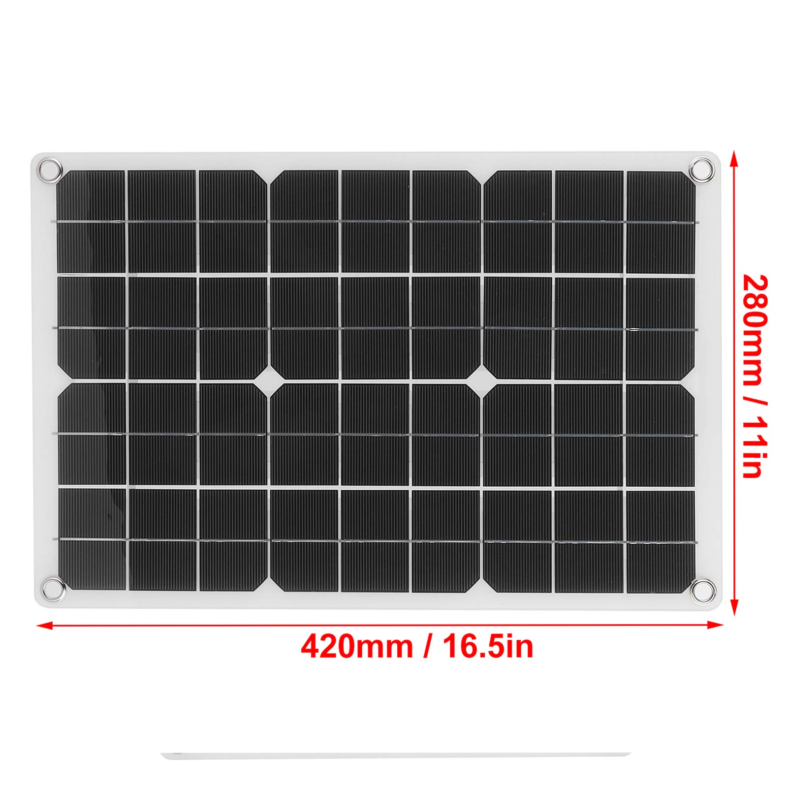 Kuuleyn pannello solare pieghevole monocristallino USB