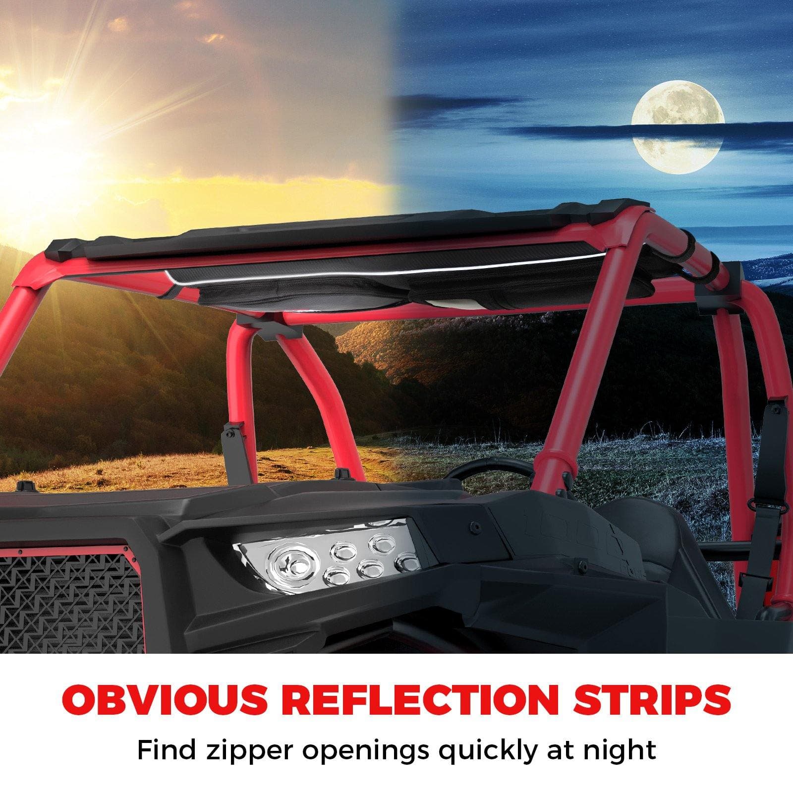 KEMIMOTO Borsa Sottotetto per Polaris RZR XP 1000 Impermeabile