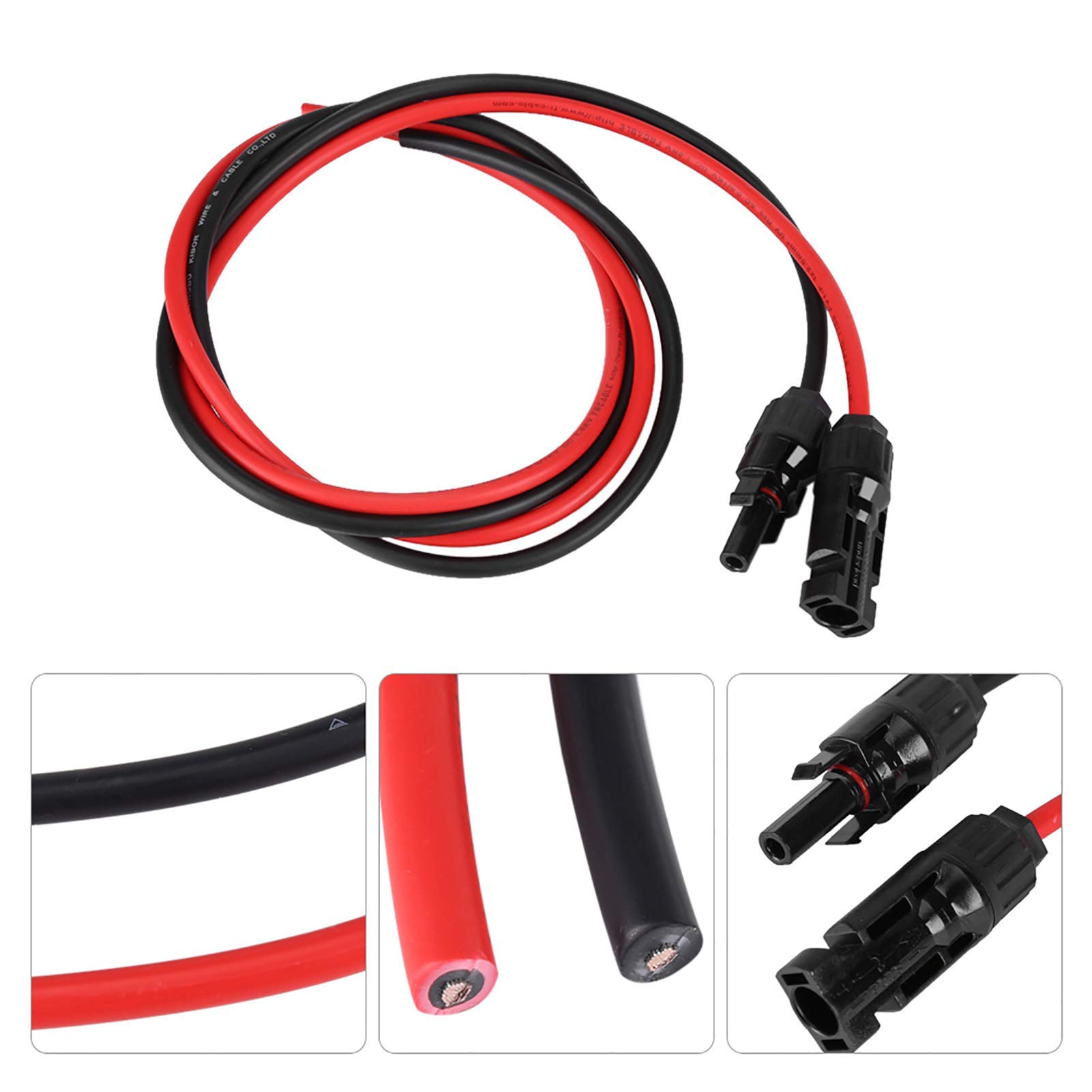 Kuuleyn Cavo solare prolunga 2,5 mm rosso e nero