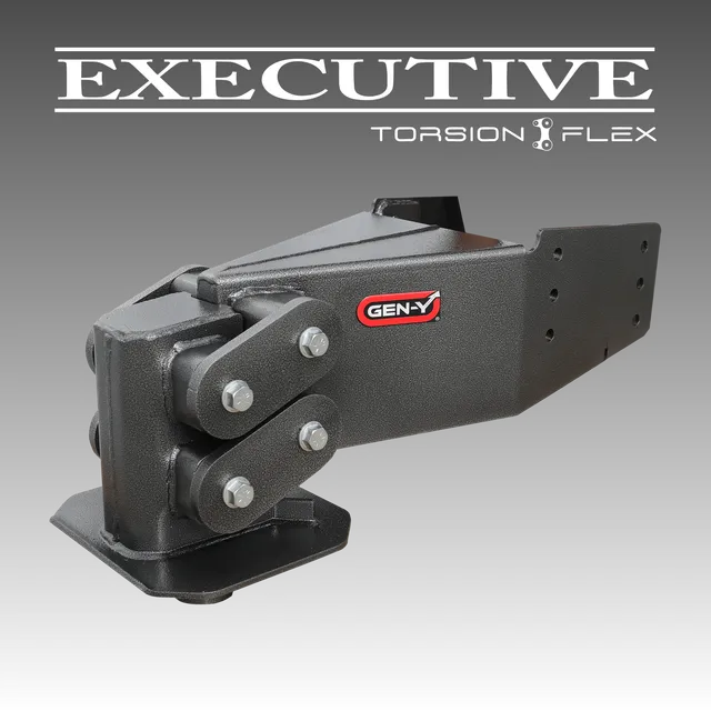 GEN-Y Hitch Executive pin box traino Torsion-Flex acciaio