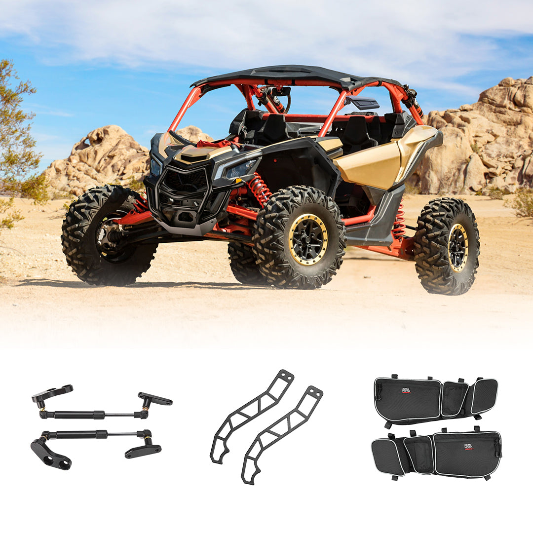 Kemimoto Maverick X3 pistoncini porta + maniglia apriporta
