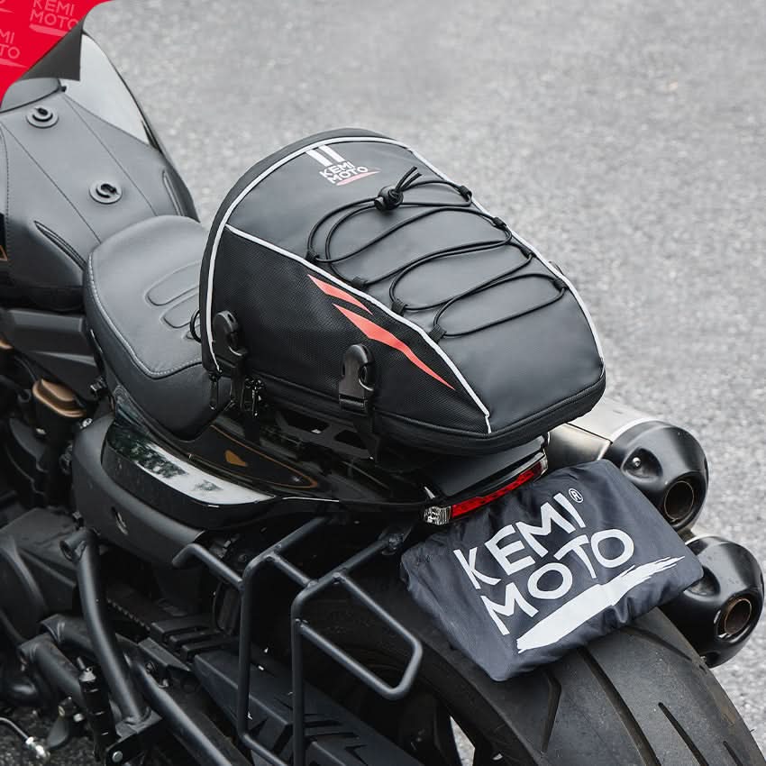KEMIMOTO borsa posteriore moto 10L impermeabile universale