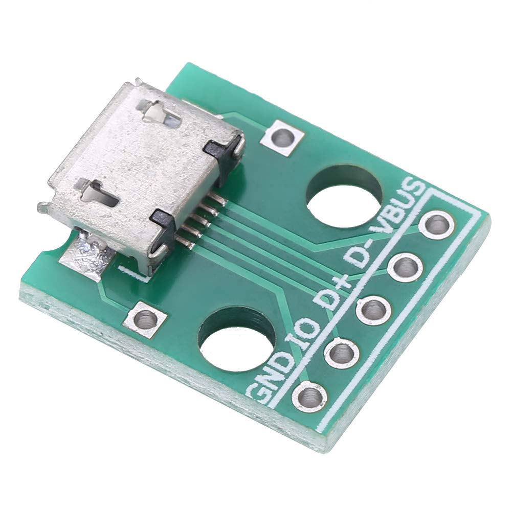 Kuuleyn Adattatore micro USB-DIP 5 pin 10 pezzi