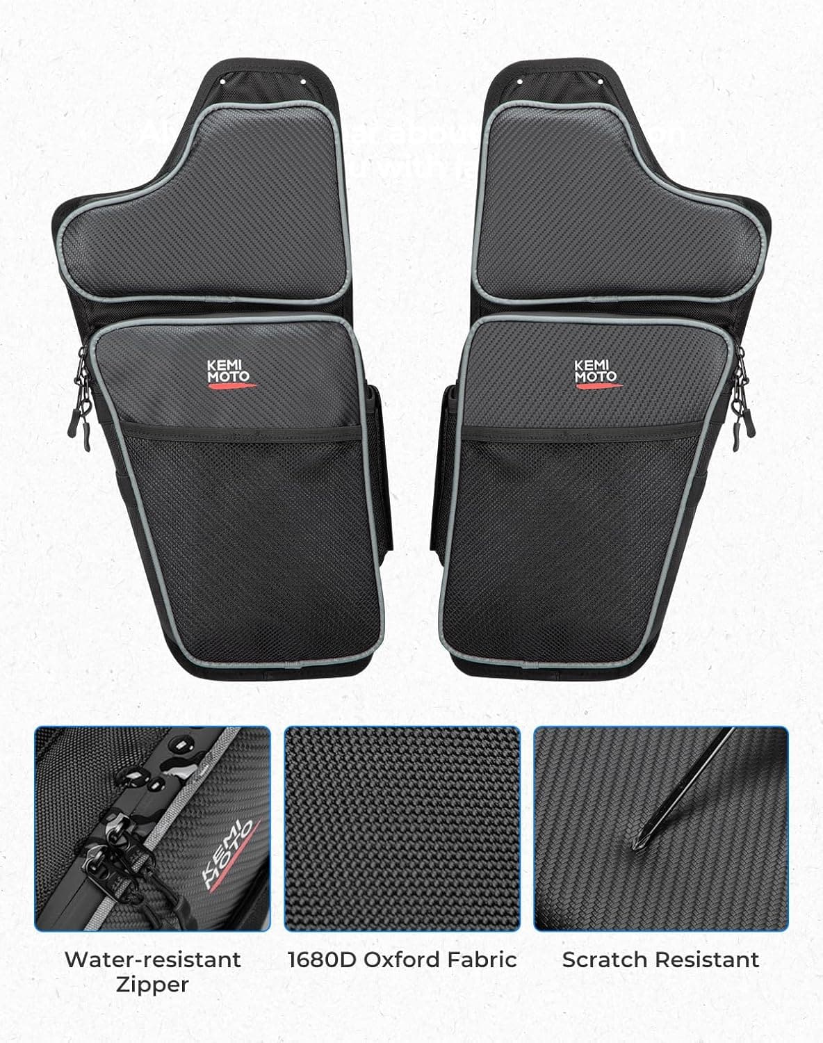 KEMIMOTO General 1000 borsa porta anteriore 2 pezzi