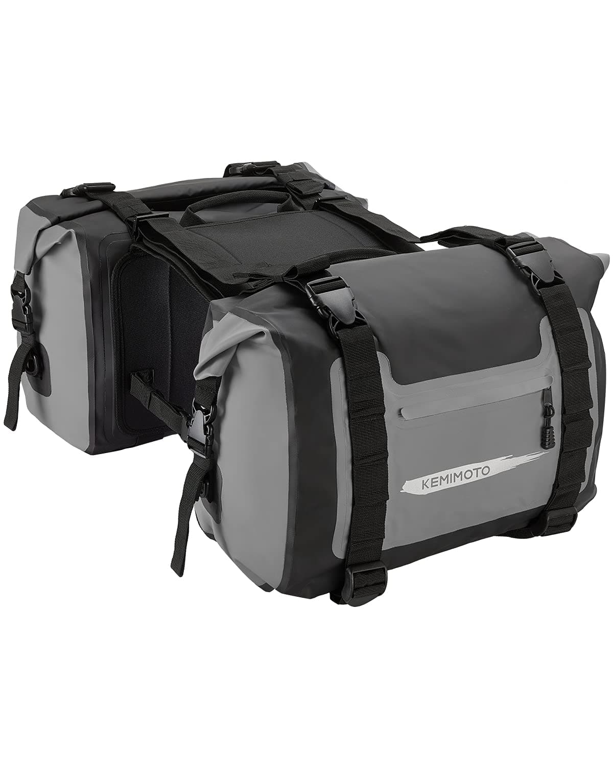 KEMIMOTO Borse Laterali Moto Impermeabili 50L 25Lx2