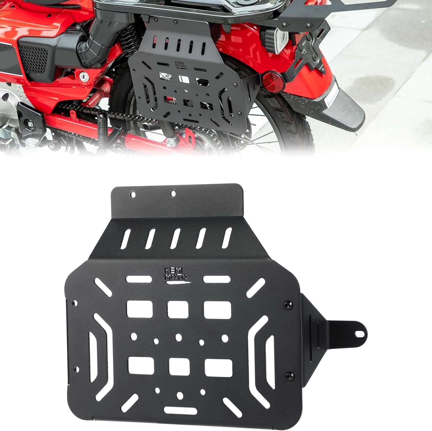 Kemimoto portaborse laterale Honda CT125 Trail 125 2021-2024 inox