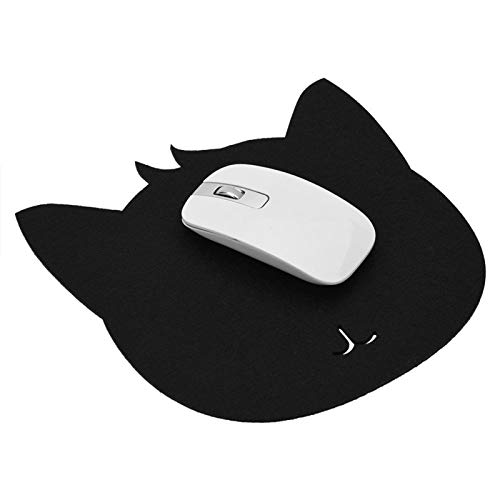 Kuuleyn tappetino mouse gatto in feltro viola 20x20 cm