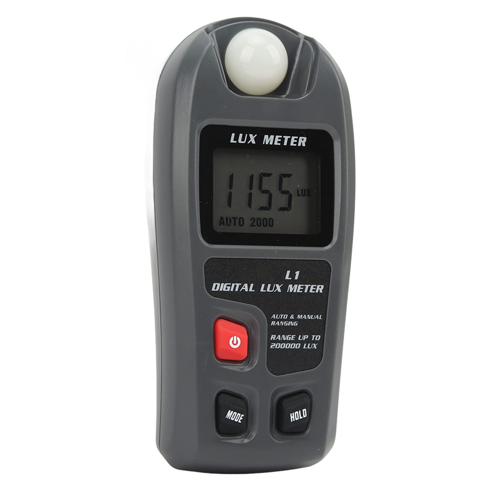 AOWINHIT luxmetro digitale LCD 0,1-20000 lux ABS