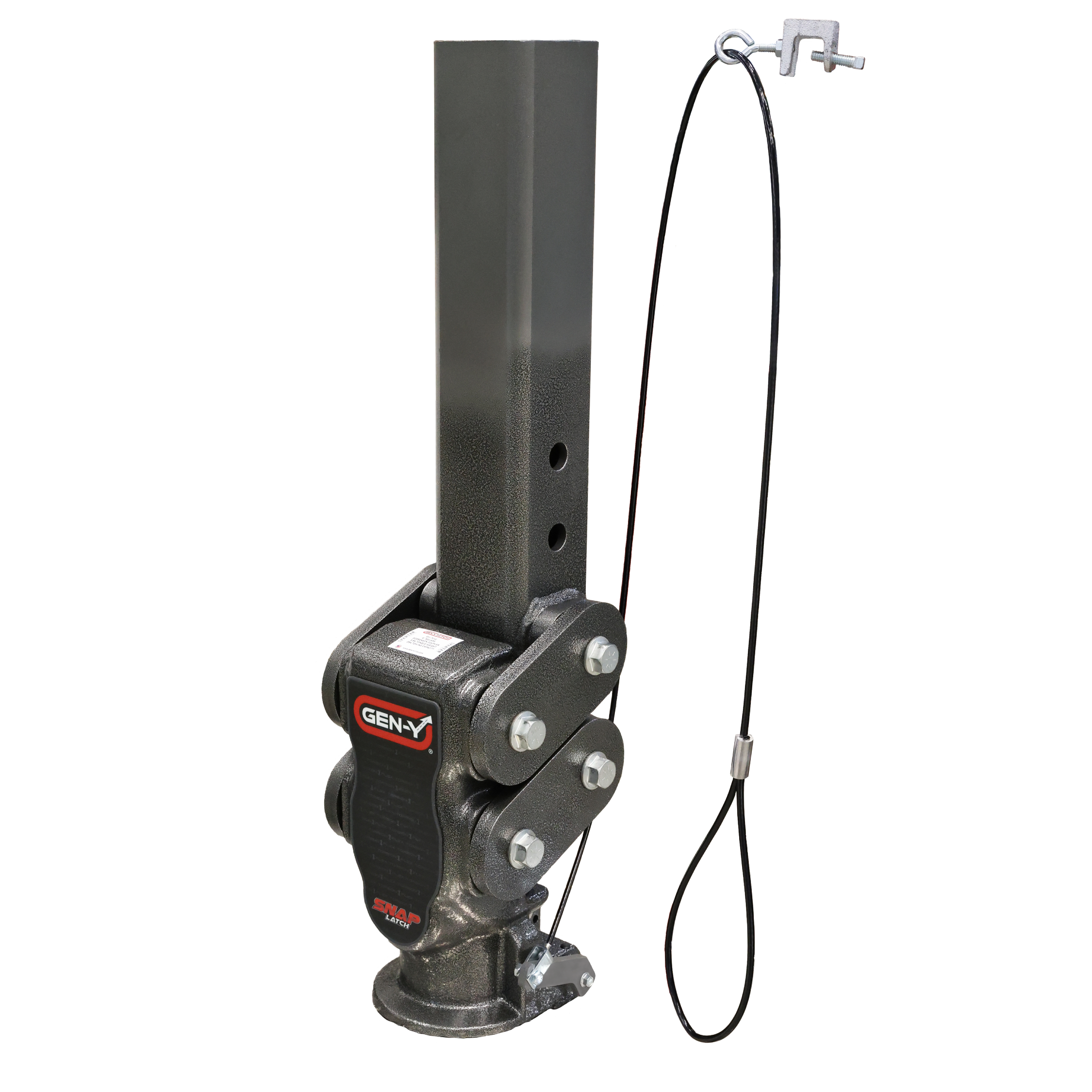 GEN-Y Spartan GH-7052 Gancio Collo d'Oca 4" Quadro 25K Torsion