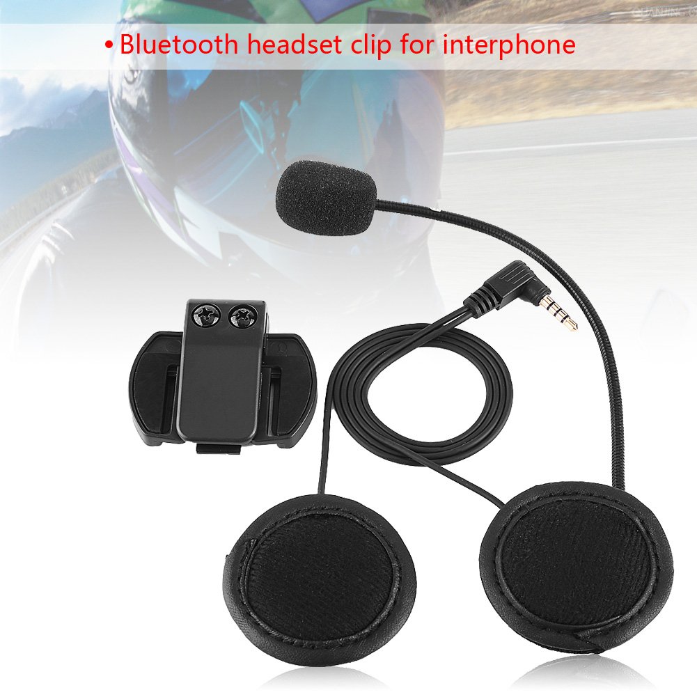 Kuuleyn V4 V6 interfono casco moto auricolare Bluetooth ABS