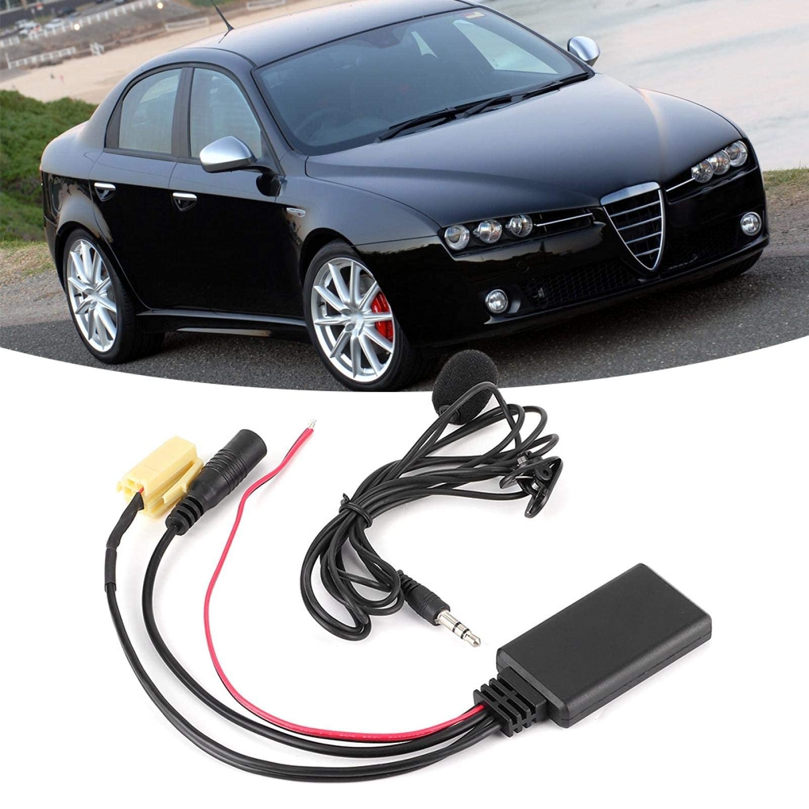 Kuuleyn Adattatore Bluetooth Auto AUX Microfono Alfa
