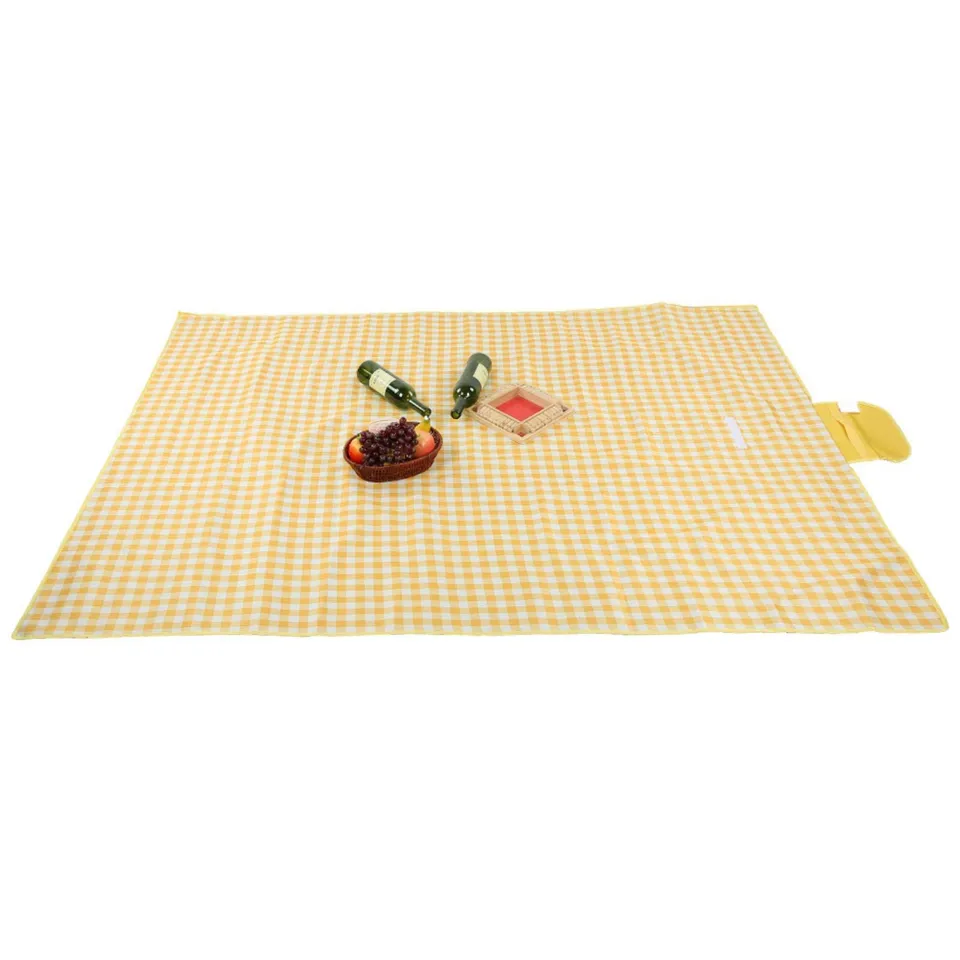 Kuuleyn Telo Mare Giallo 2000x1450 mm Coperta Picnic Impermeabile