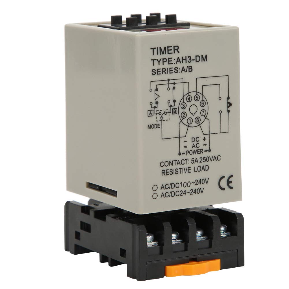 Kuuleyn AH3-DM relè temporizzato AC220V con base
