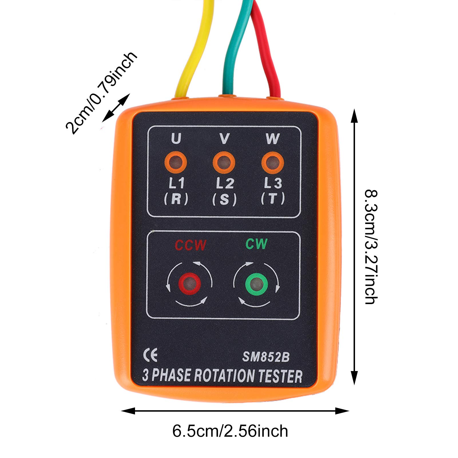 Kuuleyn SM-852B Tester Rotazione Trifase 60-600V