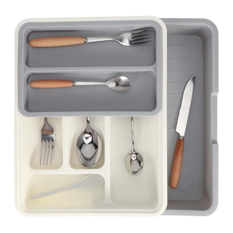 Kuuleyn organizer posate espandibile 3pz 7 scomparti
