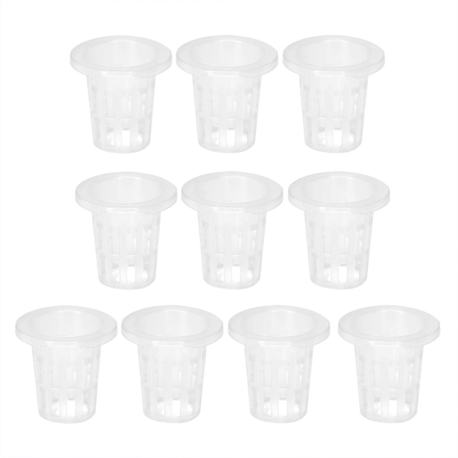 Kuuleyn Cestini Idroponici Rete Plastica Set 10 Pezzi