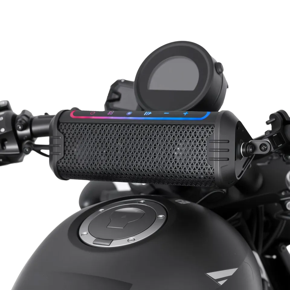 KEMIMOTO Soundbar Bluetooth Moto 25W Impermeabile IP66