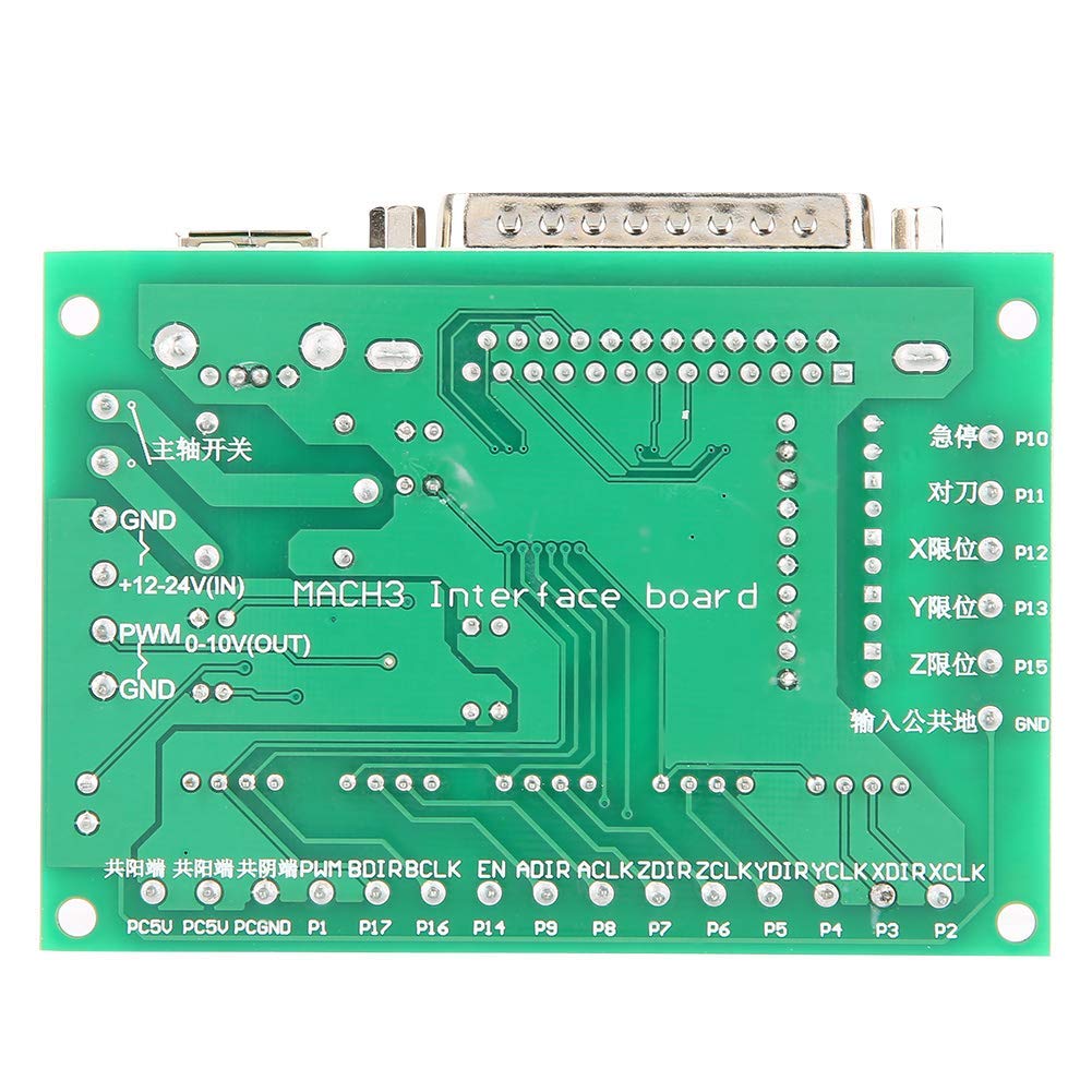 Kuuleyn controller CNC USB 5 assi MACH3 breakout